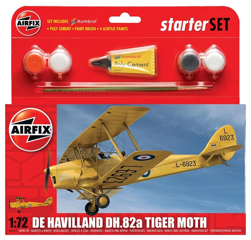 модель САМОЛЕТ TIGER MOTH 1/72